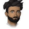 A headshot avatar of the player tall n manly